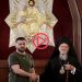 Ukrayna lideri Zelenskiy, Fener Rum Patriği Bartholomeos'la görüştü