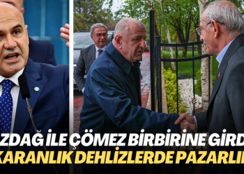 Ümit Özdağ ile Turhan Çömez birbirine girdi: Karanlık dehlizlerde pazarlık