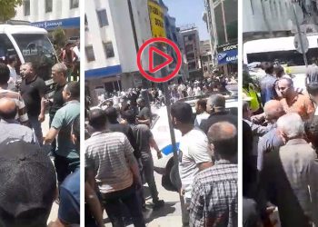 Van'da su satan çocuğa müdahale: Polis tepki gösteren bir kişiyi darbederek gözaltına aldı