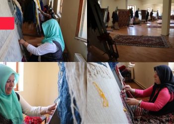 Vanlı kadınlar geleneksel kilimlere yeniden hayat veriyor: Gûlsarya, Lûleper, Sînan...