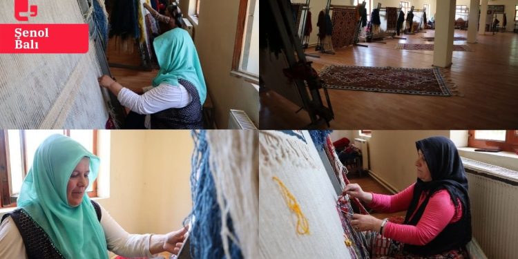 Vanlı kadınlar geleneksel kilimlere yeniden hayat veriyor: Gûlsarya, Lûleper, Sînan...