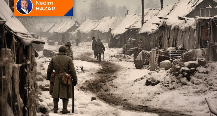 Yapayalnız bir esir!