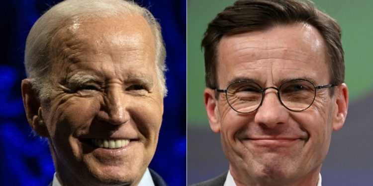 ABD Başkanı Biden bu hafta İsveç Başbakanı Kristersson’u Beyaz Saray’da ağırlayacak