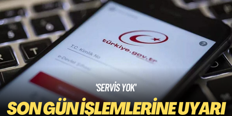 ‘Servis yok’: Telefonda son gün işlemlerine uyarı