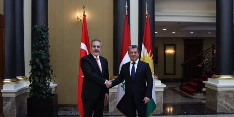 Fidan’dan Erbil’de PKK açıklaması: ”Bu virüsü hep birlikte Irak’tan temizleyeceğiz”