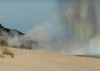 Şile sahilinde ortaya çıkan top mermileri imha edildi