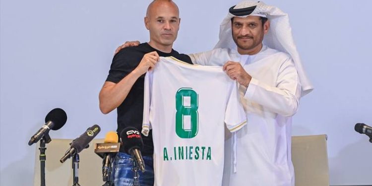 39'luk Iniesta'nın yeni adresi Birleşik Arap Emirlikleri