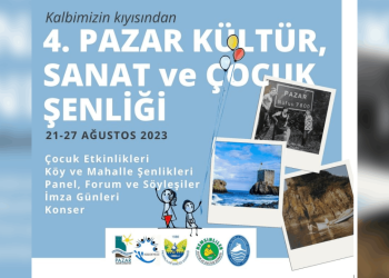 4'üncü Pazar Kültür Sanat ve Çocuk Şenliği başlıyor