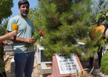 Amed Şehir Tiyatrosu oyuncusu Yalçınkaya anıldı