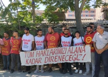 Oniks İnşaat işçilerinin eylemi kazanımla sonuçlandı