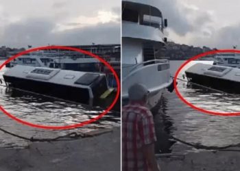 İETT otobüsü denize düştü