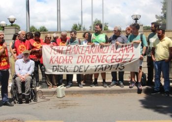 Yapı Merkezi firması işçileri: Hakkımızı almadan gitmeyeceğiz