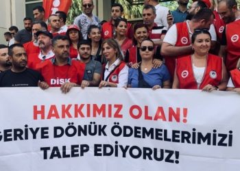 Ödemeleri yapılmayan işçiler iş bıraktı