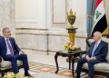 Hakan Fidan, Irak cumhurbaşkanıyla bir araya geldi