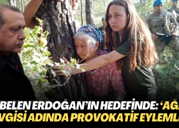 Ağaca sarılanlar Erdoğan’ın hedefinde: ‘Ağaç sevgisi adında provokatif eylemler’