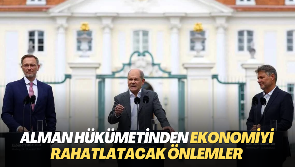 Alman hükümetinden ekonomiyi rahatlatacak önlemler