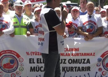 Ankara'da kamu emekçilerinden eylem