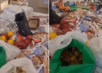 Antalya’da 5 yıldızlı otelde şoke eden görüntüler! Rus turist, otelde ne bulduysa stoklamış