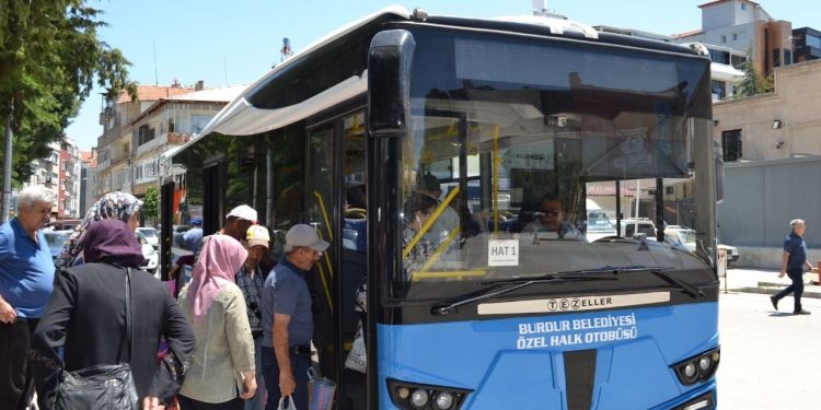 Burdur'da toplu ulaşıma zam