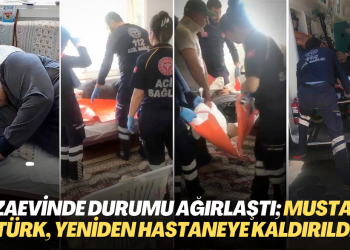 Cezaevinde durumu ağırlaştı; Mustafa Said Türk, yeniden hastaneye kaldırıldı