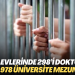 Cezaevlerinde 298’i doktora, 23 bin 978 üniversite mezunu var
