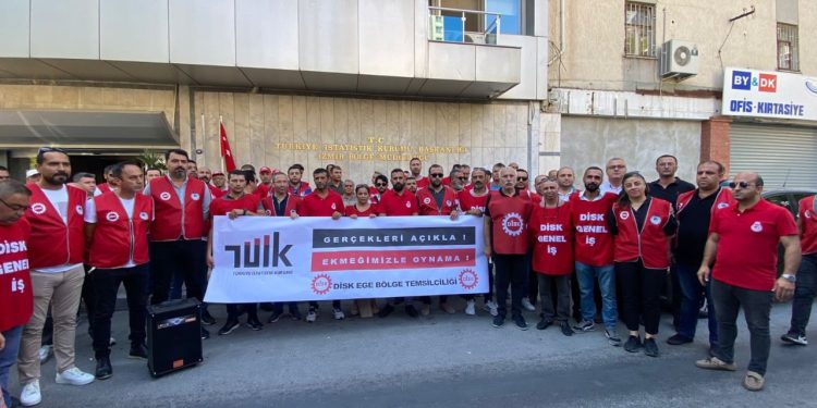 DİSK'ten enflasyon tepkisi: 'TÜİK artık Cumhurbaşkanı İstatistik Kurumu'dur'