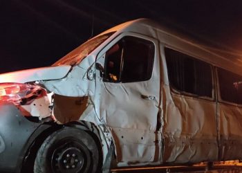 Dünya Atletizm Şampiyonası'nda sporcuları taşıyan araç kaza yaptı