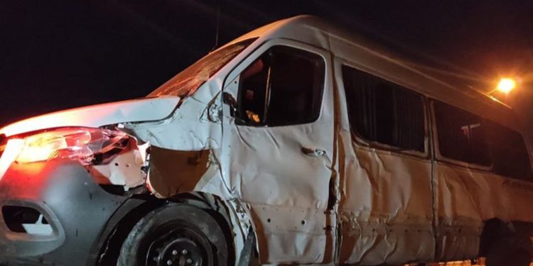 Dünya Atletizm Şampiyonası'nda sporcuları taşıyan araç kaza yaptı