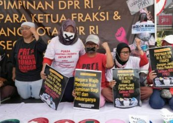 Endonezya'da ev işçileri açlık grevine başladı