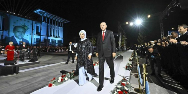 Erdoğan, Beştepe'deki 30 Ağustos kutlamasında: Asıl kutlamayı 29 Ekim'de yapacağız