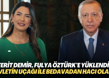 Ferit Demir, Fulya Öztürk’e yüklendi: Devletin uçağı ile bedavadan hacı olan…
