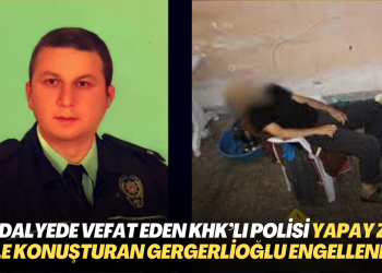 Gümüşhane Valiliği, sandalye üzerinde vefat eden KHK’lı Kabakçıoğlu’nu yapay zeka ile konuşturan Gergerlioğlu’nu engelledi