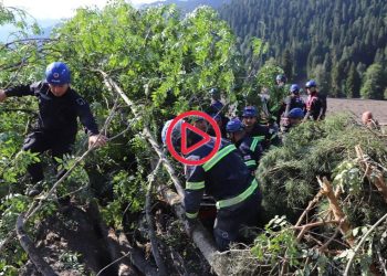 Gürcistan'ın tatil beldesi Şovi'deki heyelanda 11 kişi öldü
