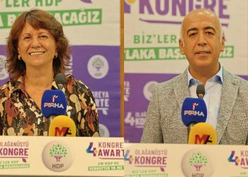 HDP’de yeni Eş Genel Başkanları Sultan Özcan ve Cahit Kırkazak oldu