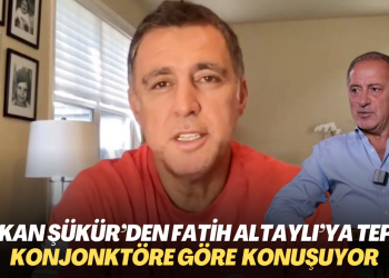 Hakan Şükür’den konjektöre göre konuşan Fatih Altaylı’ya tepki: Gazetesinde yazmam için büyük paralar teklif etti, reddettim 