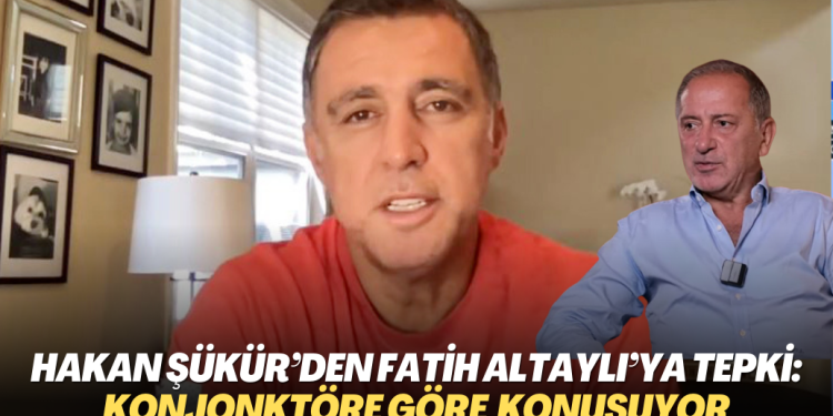 Hakan Şükür’den konjektöre göre konuşan Fatih Altaylı’ya tepki: Gazetesinde yazmam için büyük paralar teklif etti, reddettim 