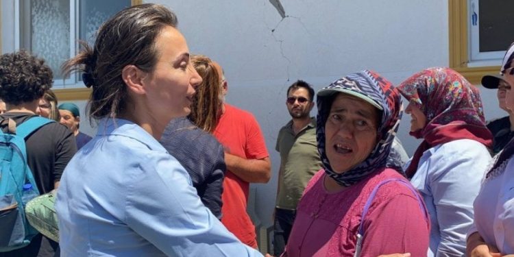 Hatimoğulları'ndan, Dikmece direnişine destek: Demografik yapı değiştirilmek isteniliyor