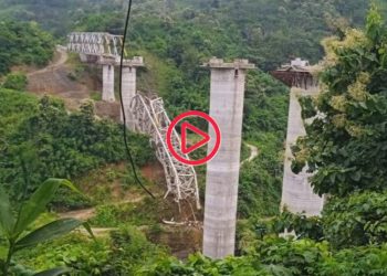 Hindistan'da inşaat halindeki demiryolu köprüsü çöktü: En az 26 işçi öldü