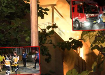 İstanbul Kadıköy’de yangın: 1 ölü, 2 yaralı