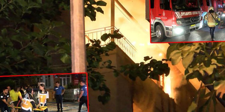 İstanbul Kadıköy’de yangın: 1 ölü, 2 yaralı