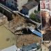 İstanbul Sarıyer’de yol çöktü; binalar tedbir amaçlı boşaltıldı