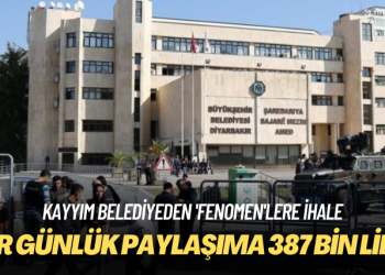 Kayyım belediyeden ‘fenomen’lere ihale: Bir günlük paylaşıma 387 bin lira