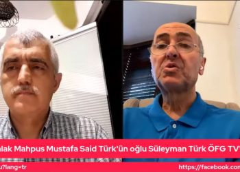Mustafa Türk’ün oğlu Prof. Dr. Süleyman Türk: Babamın suçu milletin evlatlarına sahip çıkmak