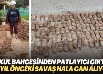 Okul bahçesinden binlerce patlayıcı çıktı: 48 yıl önce biten savaş hala can alıyor