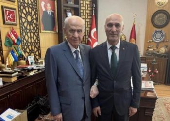 Osmaniye’den Karaman’a atanan Emniyet Müdürü, Bahçeli’yi ziyaret etti: ‘Hayır duasını aldık’