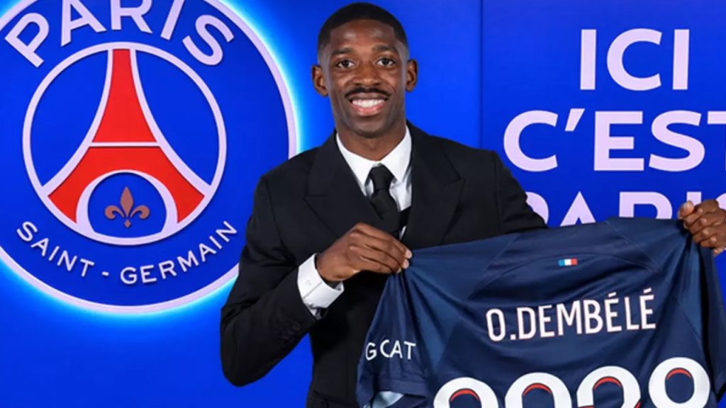 PSG, Ousmane Dembele’yi duyurdu