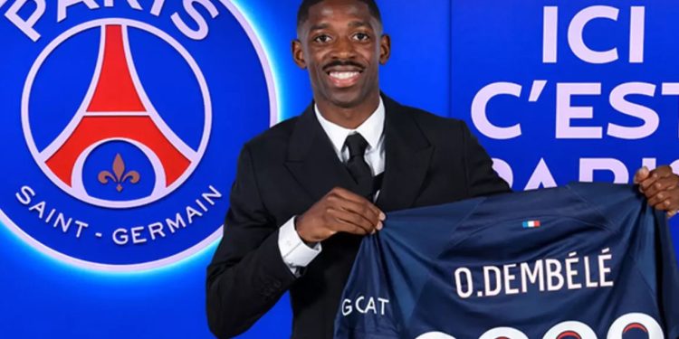 PSG, Ousmane Dembele’yi duyurdu