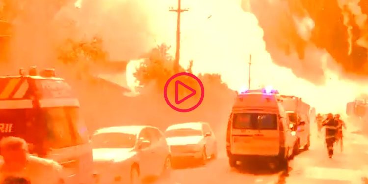 Romanya'da ruhsatsız LPG istasyonunda patlama: Bir ölü, 46 yaralı