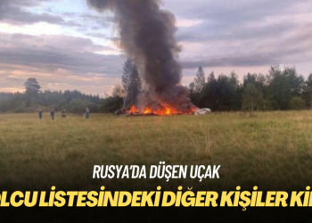 Rusya’da düşen uçağın yolcu listesinde Prigojin’le birlikte yer alan diğer kişiler kim?