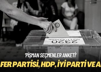 Verdiği oydan en çok Zafer Partisi, HDP, İYİ Parti ve AKP seçmeni pişman